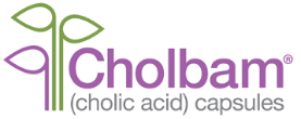 Cholbam capsules prescription logo